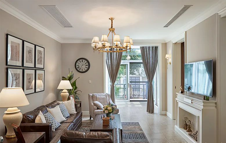 买300㎡复式新房,只花42W设计,自带花园打通后像别墅