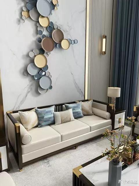 新中式家具散发着淡雅气息,简约又高级