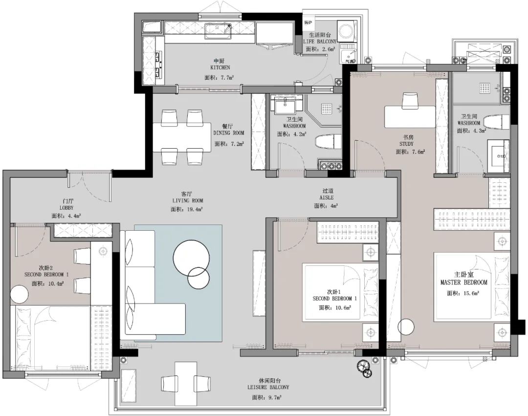 整装案例丨温婉自然的原木,承载自由安逸生活!