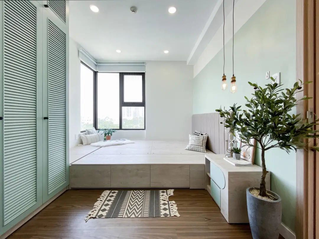 看了这套3室的小户型,我明白装修不是为充场面,舒坦才是首要的