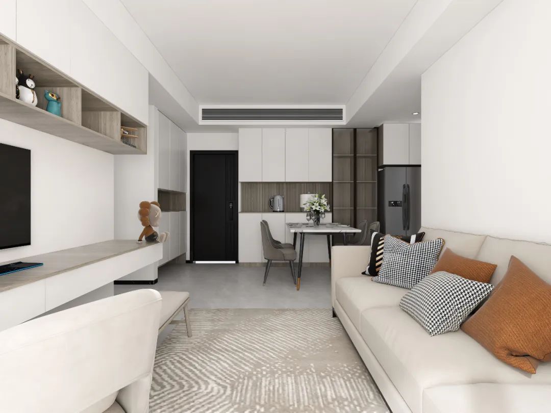 旧房改造翻新丨 现代风格80㎡ · 不一样的优雅!