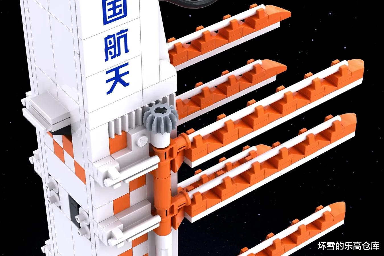 长征五号来了,看乐高大神如何用乐高复刻天问任务
