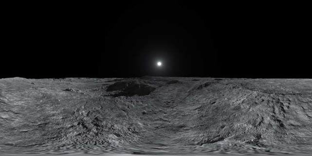 为什么航天员出舱时,周围的背景全是黑色的,难道没有星星吗?