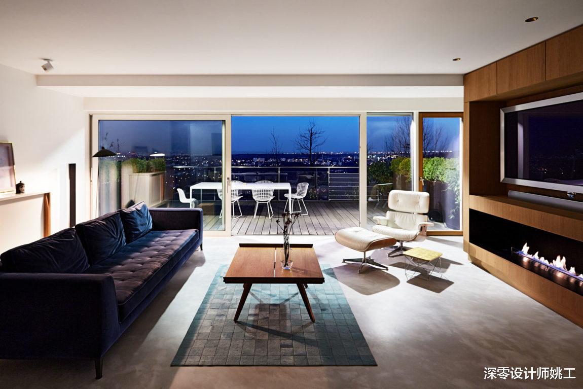 有钱人的家就是不一样!167㎡带超大露台,站上面能俯瞰城市全景