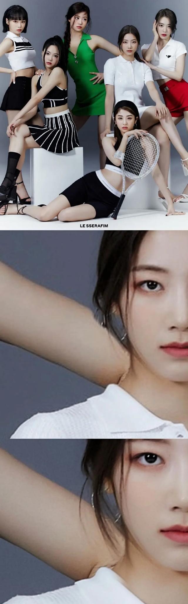 hybe|HYBE新女团问题不断，出道预告遭炮轰，首张队内合影还是P出来的