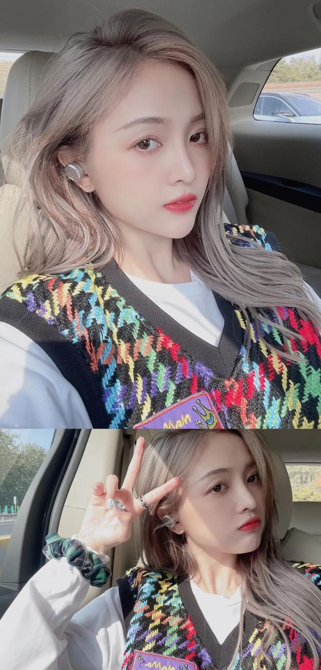 郑欣宜 春日彩色匹配，百变少女闪亮登场