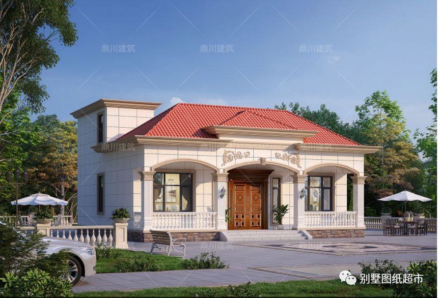 农村自建房,有个大露台就是方便,8套带露台的户型分享,实用