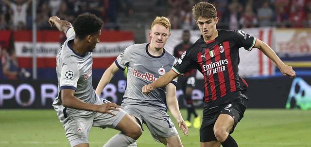 喜获欧冠首球!全场6次过人独揽MVP,红黑新星客场爆发拯救AC米兰