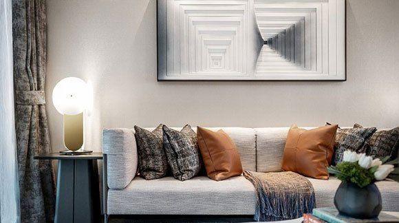 参观小区轻奢样板间,主卧卫生间改成了衣帽间,比卫生间实用多了