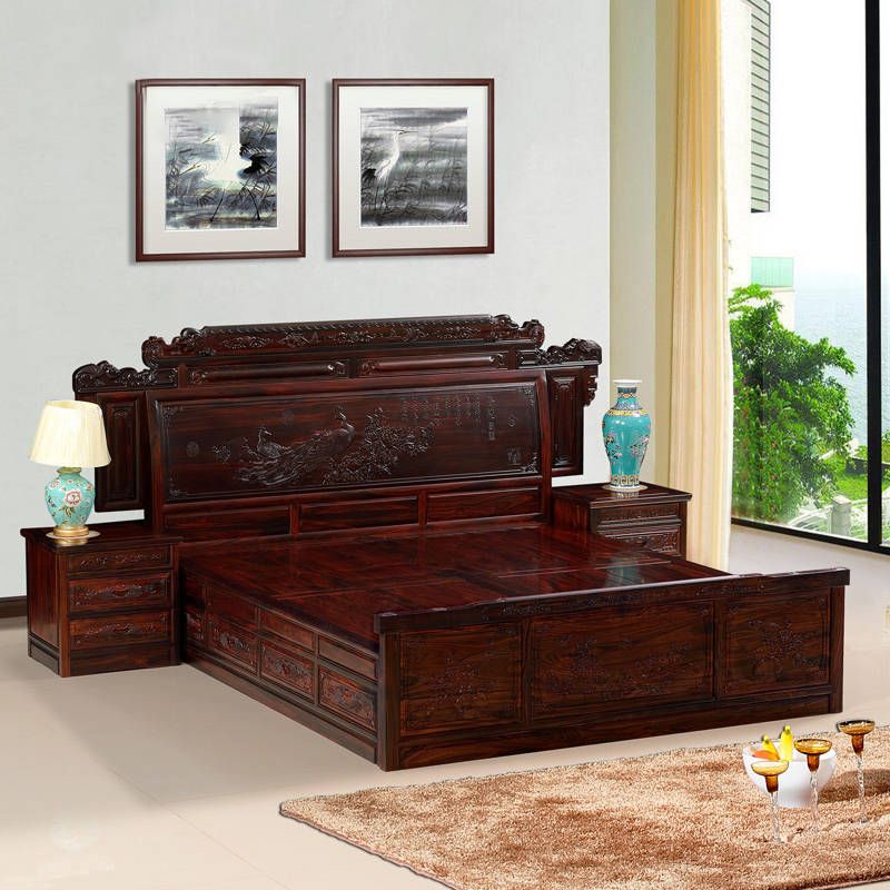 通过红木古典家具床了解红木家具的重要性