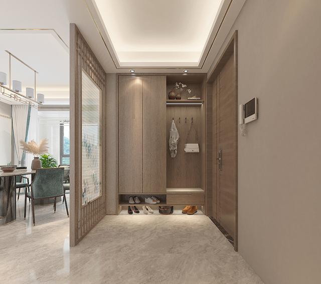 房子装中式,不需要面积有多大,一样能装出效果,这户真的很美