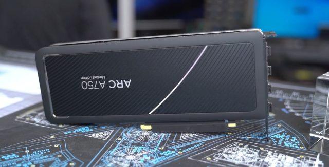 中国移动|英特尔 Arc A750 桌面显卡首次亮相