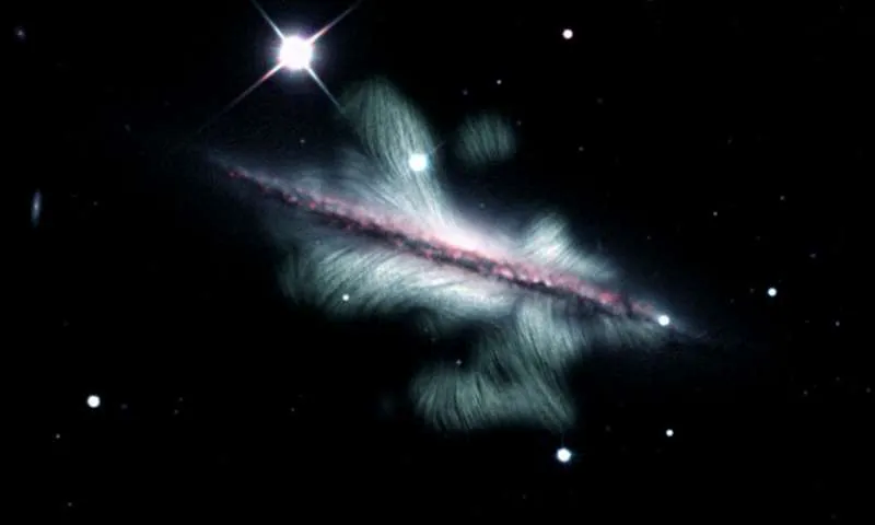 多国科学家探测星系磁场,发现诡异结构
