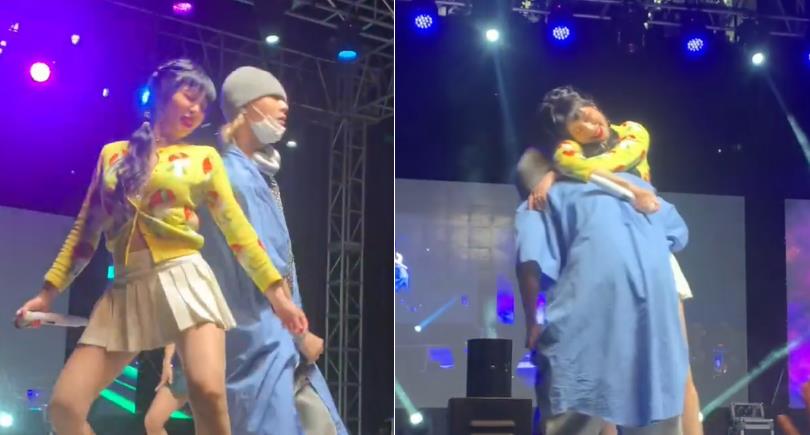 金泫雅|泫雅穿超短裙热舞,扯外套露出内衣好大胆,美瞳太夸张表情显怪异