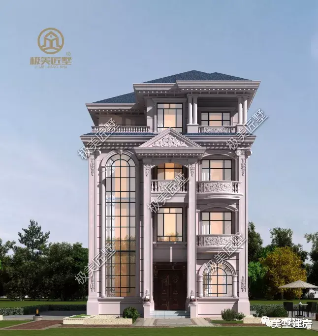 年后开工大吉,这栋欧式风60W起建,高颜值日子过的红红火火