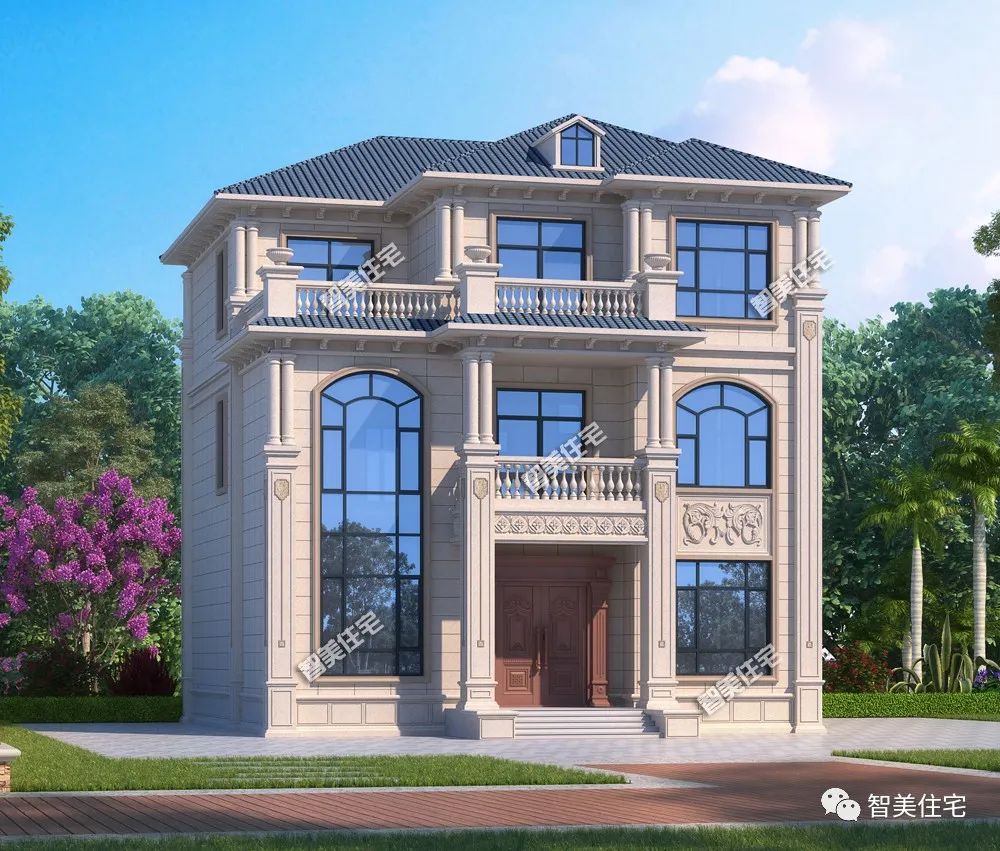 别墅|12×12.7米农村别墅，建设美丽家园，你我都可以出一份力！