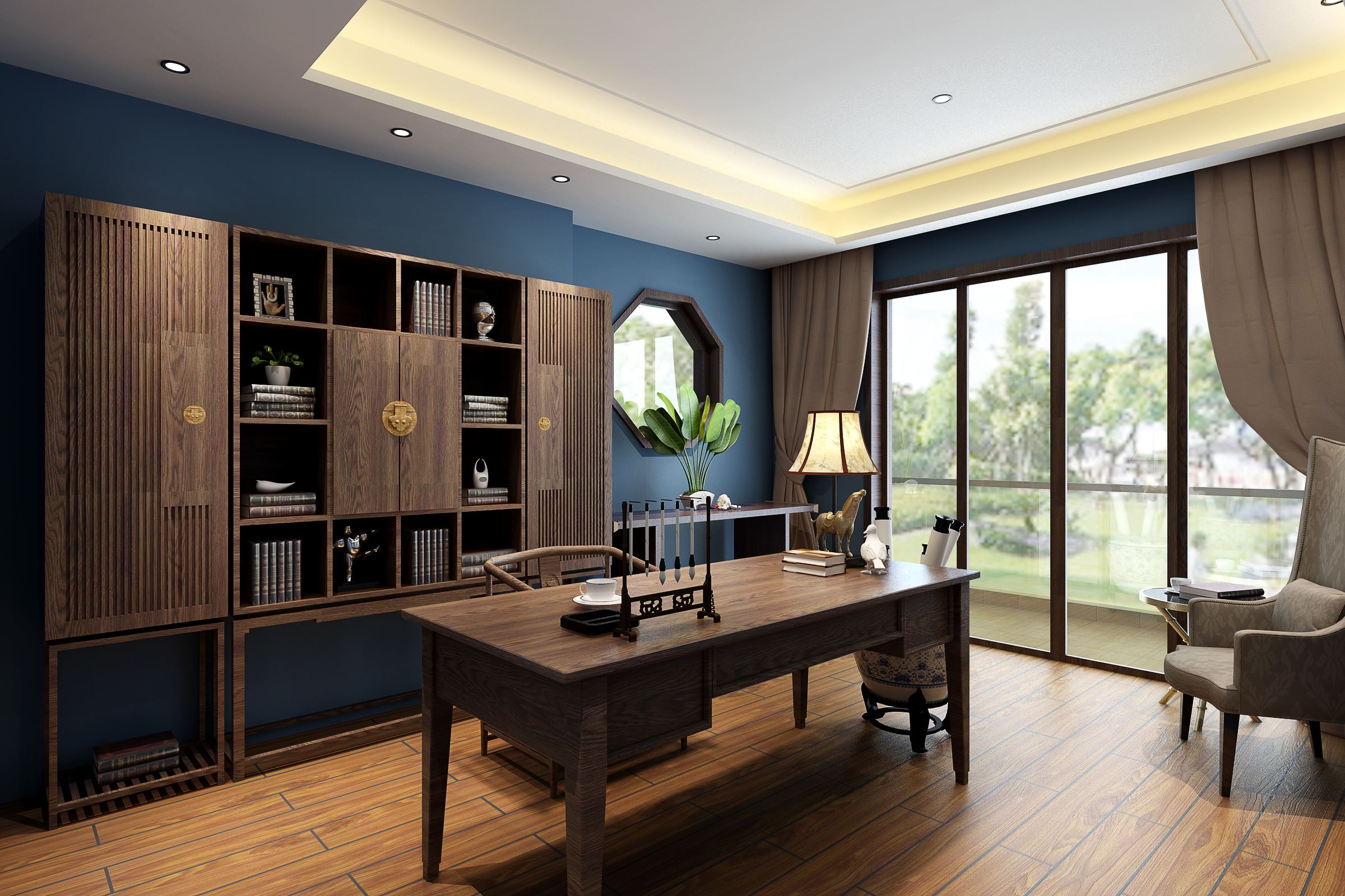 书房装修有几个注意要点?