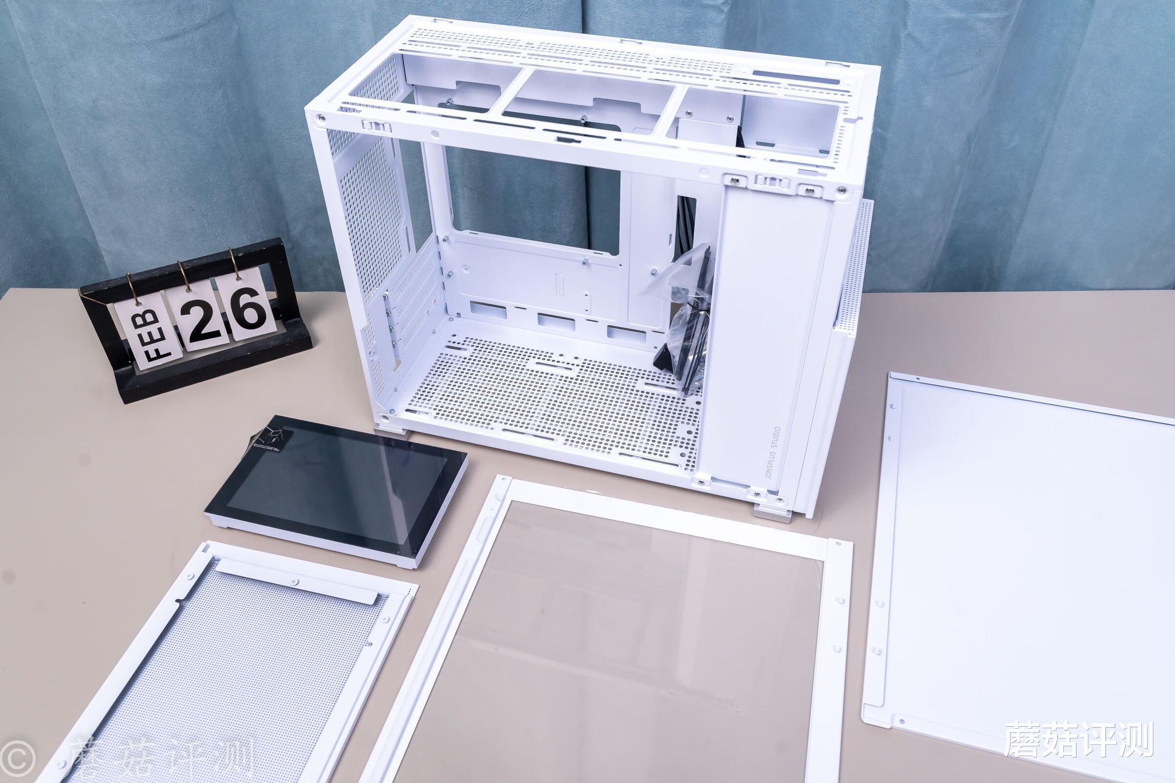 机箱|多一块屏幕,机箱功能更强大,乔思伯松果D31机箱Mesh副屏版 评测