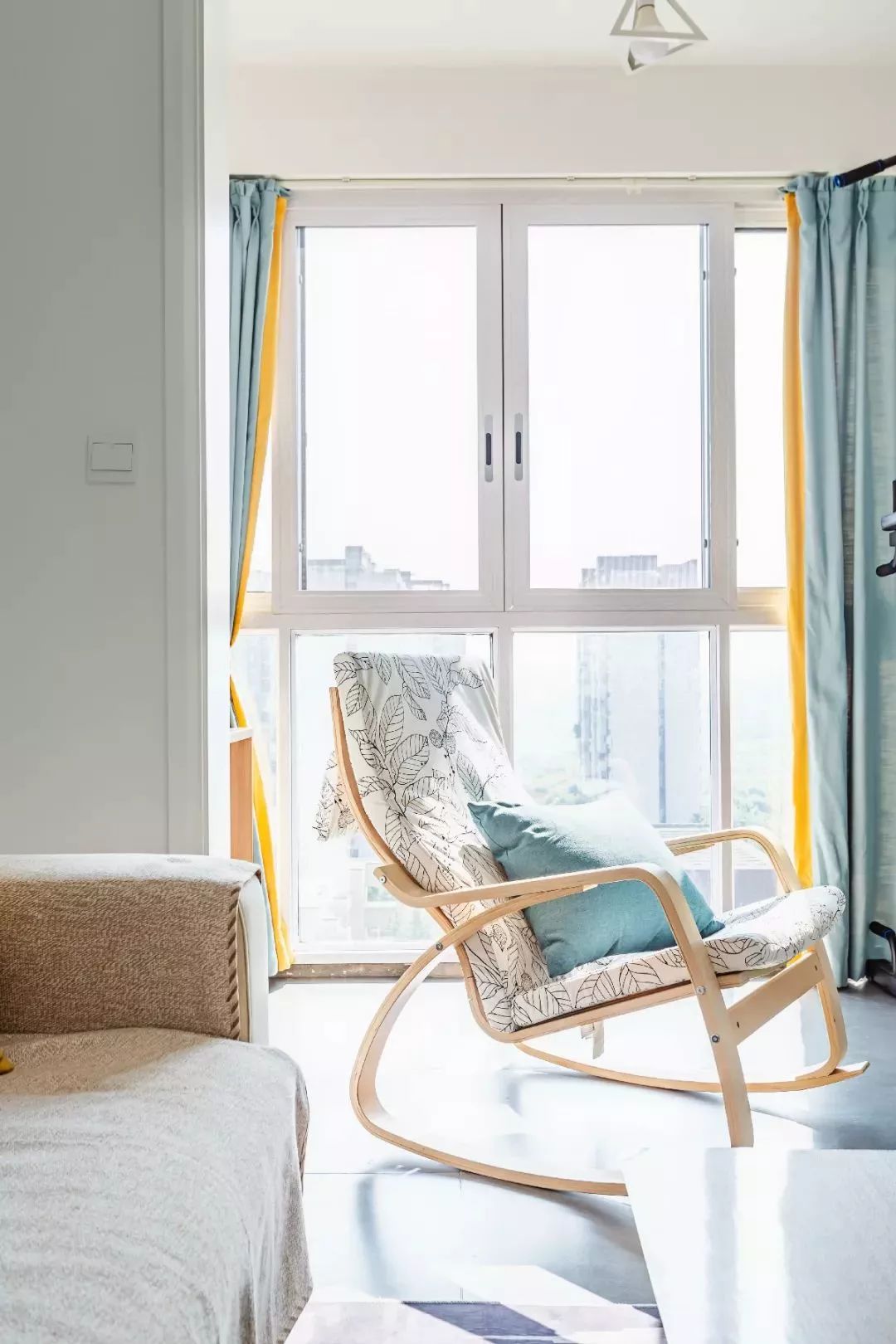 68平的北欧风小户型二居室，打造一个清新文艺的小窝