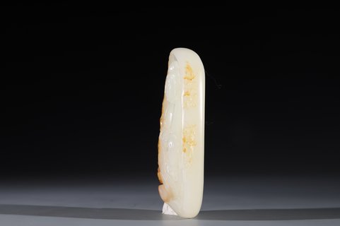 和田玉籽料|和田玉籽料 观音 把件