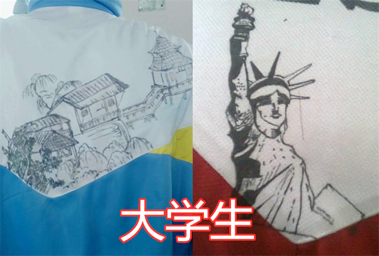 美术|初中生“手绘校服”走红，文科生尽显低调，美术生却令人惊艳