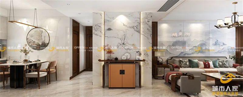 华润昆仑御148㎡ | 新中式风格自然淡雅 诗意端庄的浪漫