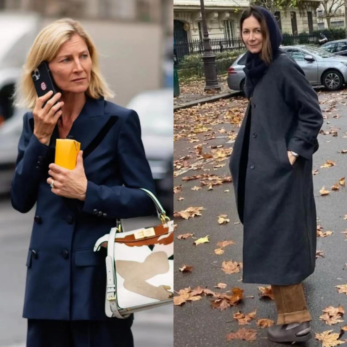 唐嫣 “老来俏”的中年女人，穿西服除了注重内搭下装，还有发型与体态
