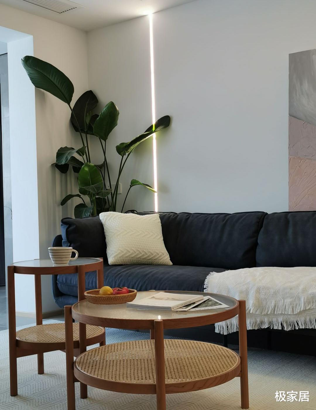 开放式的厨房设计,打通阻碍,让三代人更好的交流互动