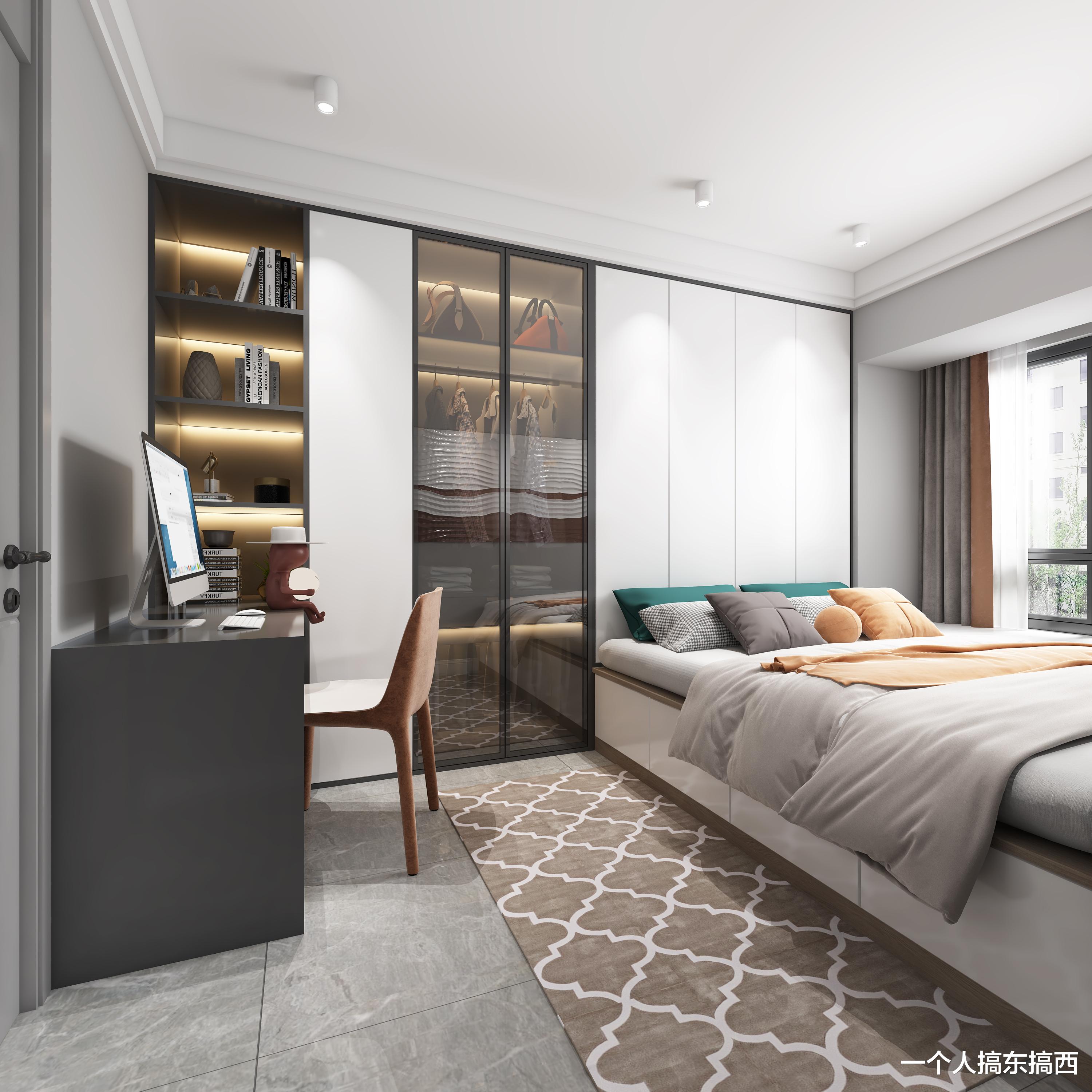 120平两室一厅一卫这样装,真的很好看