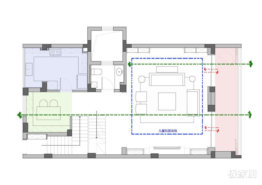 老房变身大洋房，只需色彩和搭配，就能满足三代人的喜好