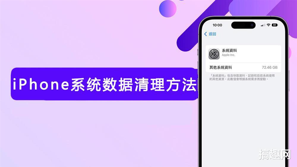 iPhone|iPhone系统数据占用过大怎么清理  iOS清理系统数据方法