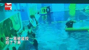 浙江绍兴，一名家长为自己的孩子在某游泳馆，报告参加了学习游泳的课程