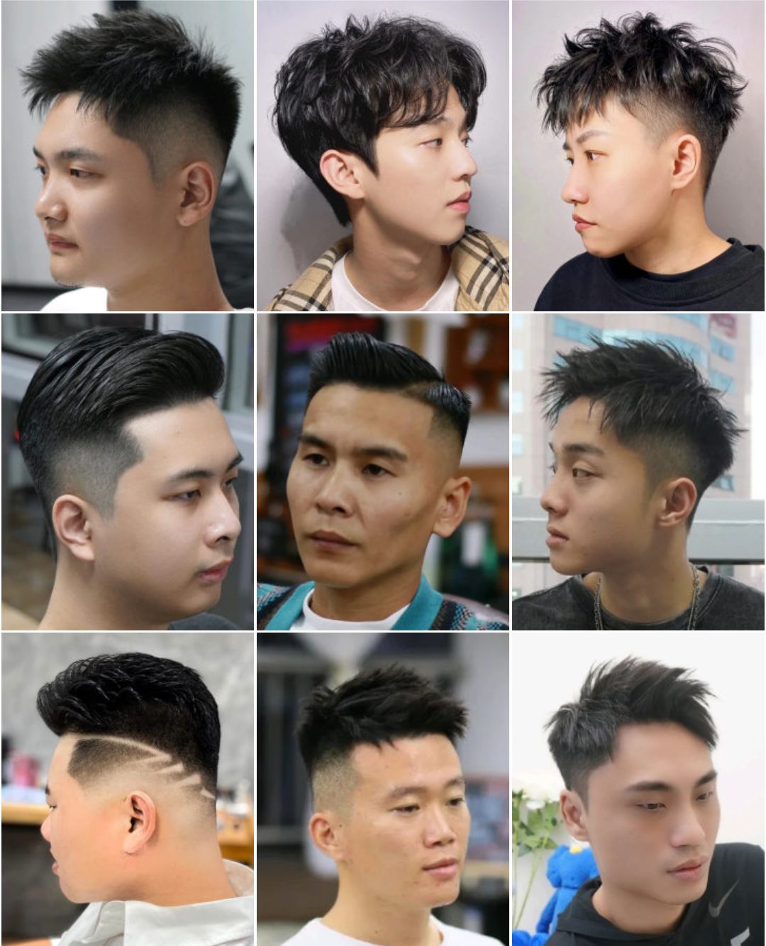 发型 40度上下的高温，是该换换发型了，精选流行男发100来款送给大家