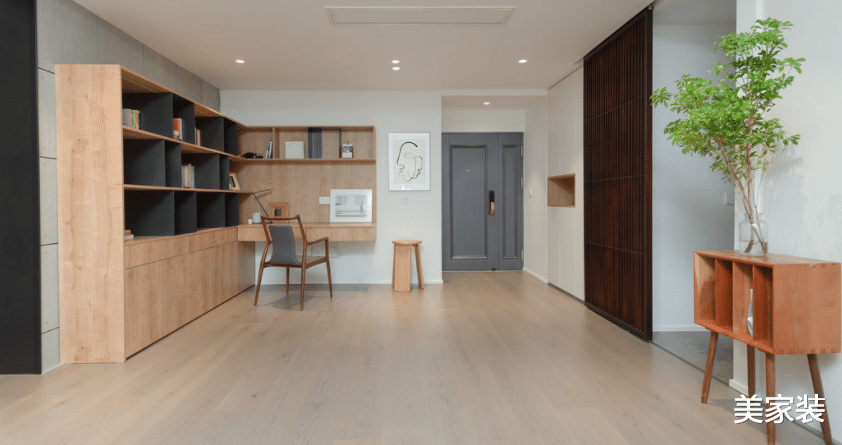 客、餐、厨+大书房全开，打造“互动型”气质居所，让老房焕发新光彩