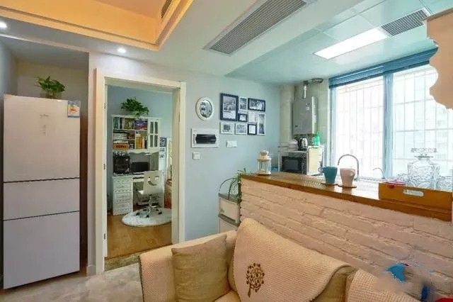 54㎡小户型，全小区最会收纳，开放厨房+洗衣在阳台！