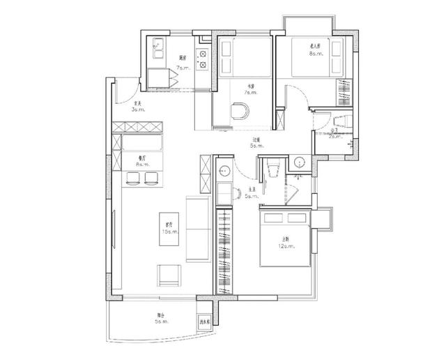 杭州|这位女主很有眼光，坚持在83㎡的家里打满柜子，住五口人都不挤
