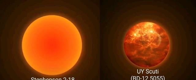 2万光年外发现庞然大物，相当于100亿个太阳，盾牌座UY掉下神坛