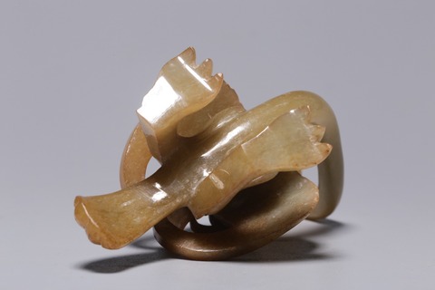 翡翠|和田玉玄鸟摆件