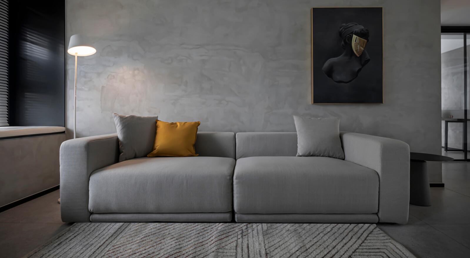 杭州屋主家的高级场面:墙面不用乳胶漆,色彩高度统一,超有质感