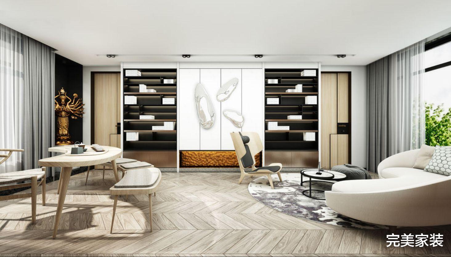 400㎡别墅诠释典雅家居,分享80后业主的轻松生活,真叫人羡慕