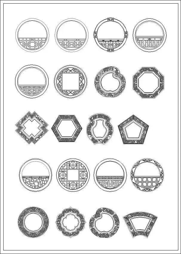庭院设计中独特的造景手法“漏景” ，若隐若现的东方韵味