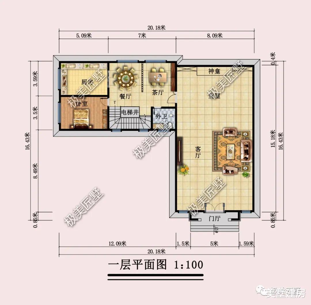 建房想实用的看看这款四层别墅，复古外观很漂亮