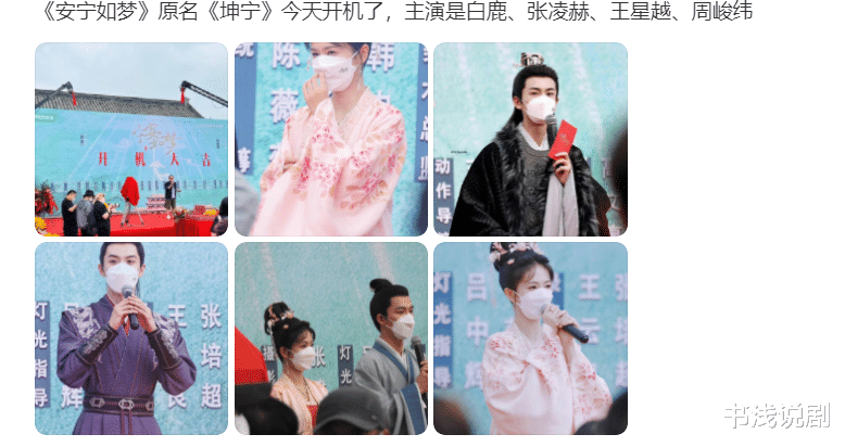 白梦妍|《宁安如梦》开机,白鹿合作四个新人,“一拖四”,资源降级了?