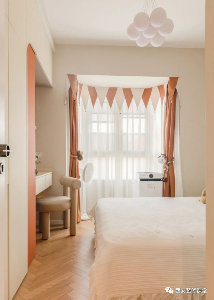 90㎡三室变两室,客卧互换成就清新家