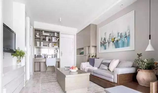 65平小空间的完美改造,小空间大收纳,设计师真的很厉害