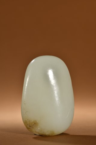 |和田玉一路莲科把件