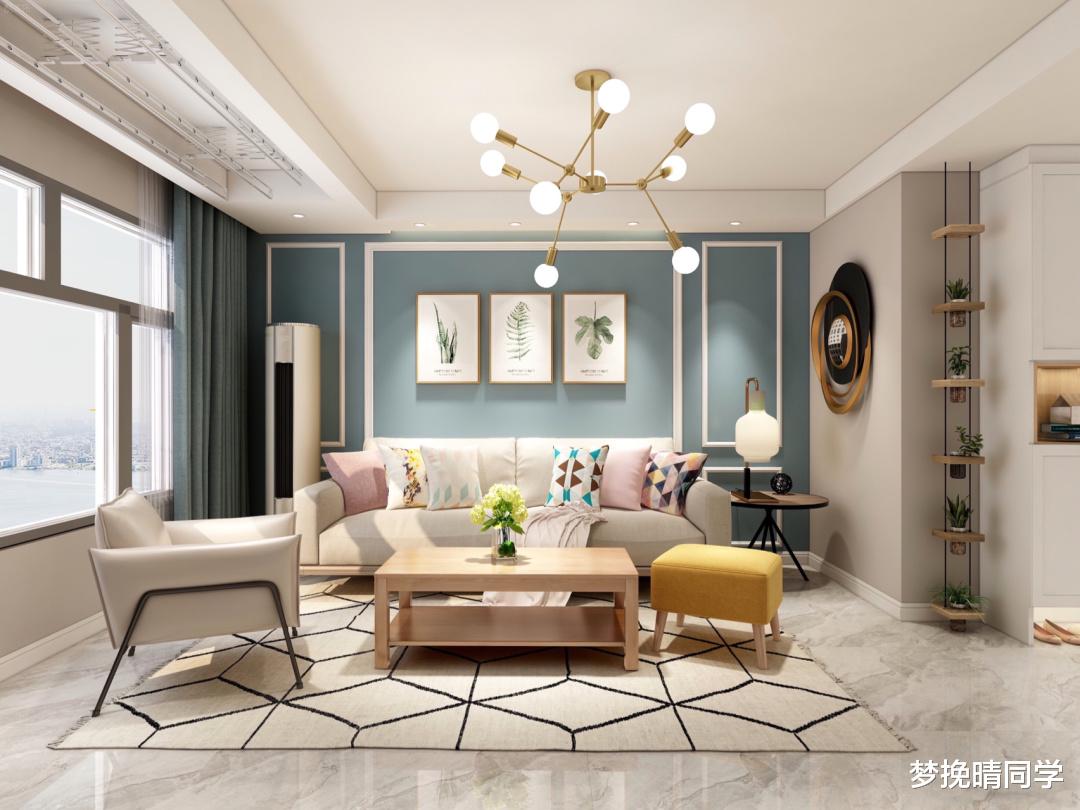 闺蜜装修不愿做背景墙造型,我嫌她抠门!装修后看效果才明白:美