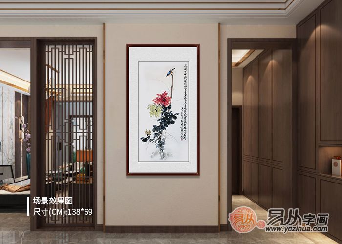 走廊过道挂什么画好,这样选,增添空间文化艺术氛围