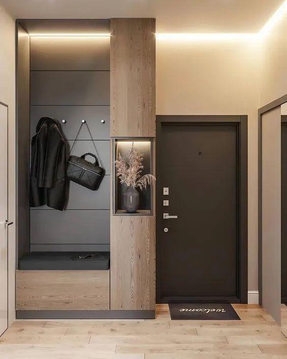 教科书级5种玄关类型,总有一类适合你家,懒人的话直接选择照搬