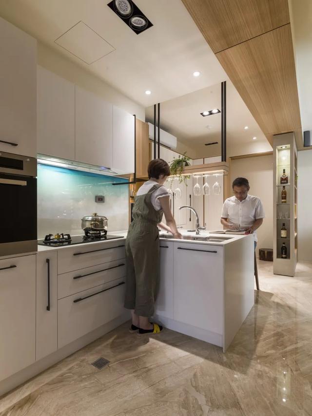 60㎡现代小二房,小户型想住得舒适,每一处都要合理设计